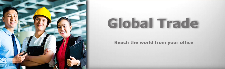 Global Trade. Reach the world from your office.